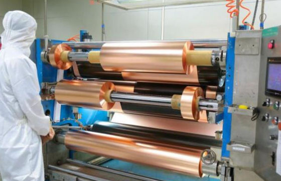 12 μm ~ 18 μm Fogli di rame di resistenza per elettronica automobilistica