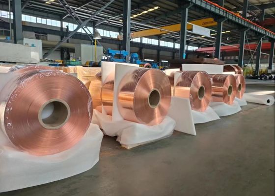 Striscia di rame stretta ultra larga e sottile di 2 mm-1310 mm di grado industriale