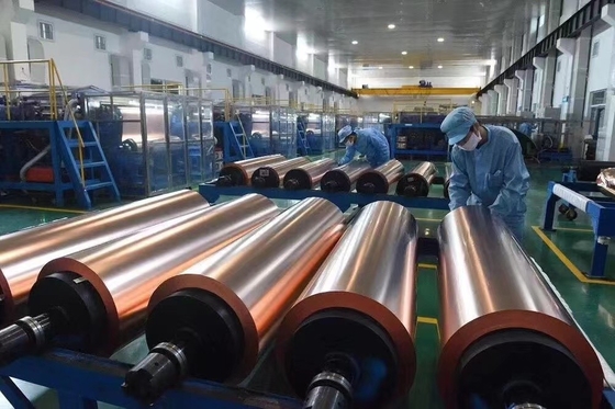 la resistenza della corrosione 12um ha rotolato la placcatura di rame di RA Copper Foil With Nickel della stagnola